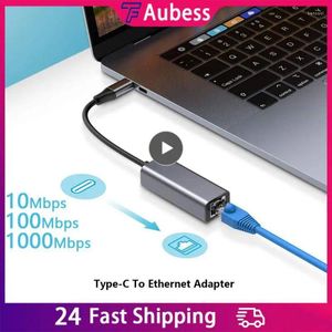 3.0 tot 2.5G Ethernet Adapter Network Card RTL8156B 2500/1000/100Mbps USB 3.1 Gigabit RJ45 LAN -controller voor laptop -bureaublad