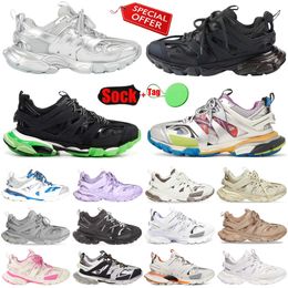 3.0 Track 3 baskets Designer Femmes Chaussures Hommes Baskets de luxe Triple Noir Blanc Rose Bleu Orange Jaune Vert Tess.S. Chaussures de sport Gomma Tracks taille 36-45