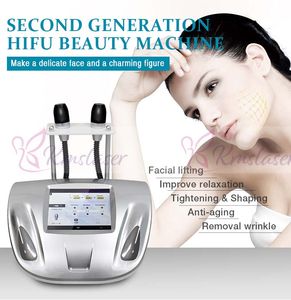 3,0mm 4,5mm v-max HIFU línea de Radar adelgazante tallar la piel estiramiento ultrasonido estiramiento facial antienvejecimiento spa salón belleza máquina