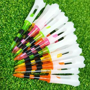 Tee-shirt de golf en plastique souple de 3-1/4 pouces, série de performances professionnelles, faible résistance, réduit la friction, rotation latérale, tees de golf incassables 231213