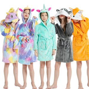 3-11y bébé garçon peignoir pour les enfants girls enfants robes d'hiver Bataille