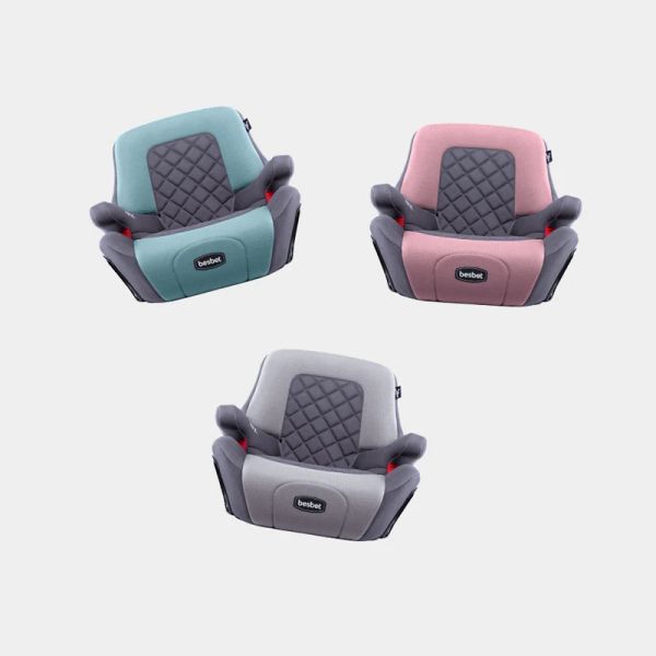 3-12 ans Portable Baby Infant Aaut Siège Isofix Interface Booster Sage pour bébé Child Booster Pad Travel Travel Car Sécurité