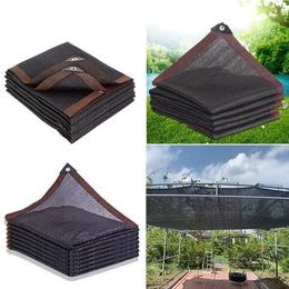 3 ~ 12pin Anti-UV Black HDPE Sun Shade Net Garden Plants cubren la cuna de la pérgola al aire libre Agricultura Agricultura de invernadero Sunshade Net 240419