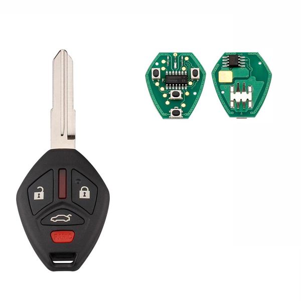 Chip transpondedor de llave remota inteligente de 3 1 botones ID46 para Mitsubishi Galant Eclipse 2007 2008 2009 2010 2011 2012 para OUCG8D-620M-A 312331