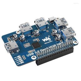 3.2 Gen1 HUB HOED Voor Raspberry Pi 4B 3B 2B Zero W WH Met 4X USB Poorten Driver-Free PlugPlay