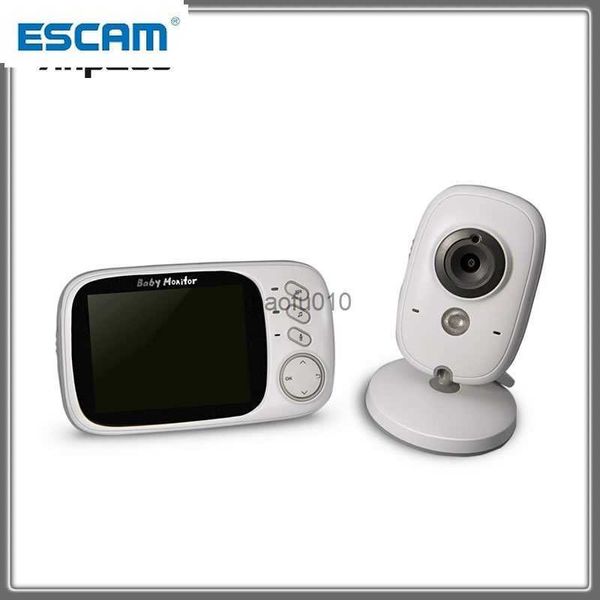 3,2 pouces sans fil bébé moniteur électronique bébé vidéo 2 voies audio nounou caméra vision nocturne moniteur de température nouveau ESCAM VB603 L230619