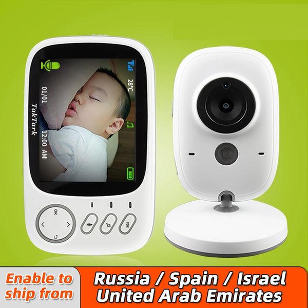 3.2 pouces sans fil vidéo couleur bébé moniteur haute résolution bébé nounou caméra de sécurité Vision nocturne surveillance de la température enfants moniteur