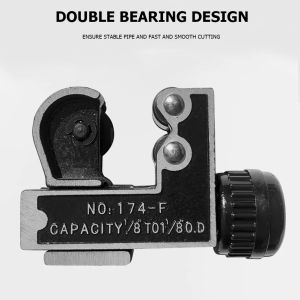 3-28 mm mini tube coupéur de coupe rapide tube de coupe pipeline de pipeline de pipeline pour 1/8 à 1 1/8 OD pour le tuyau en alliage en alliage en aluminium en laiton en cuivre