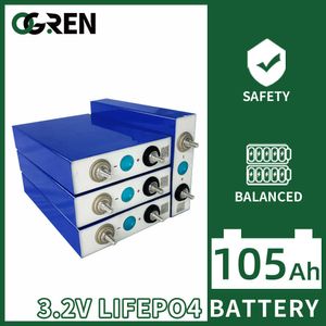 3.2V 100Ah 105AH LiFePO4 batterie 4/8/16/32 pièces cellule Rechargeable Lithium fer Phosphate cellule bricolage Golf chariot bateau RV système solaire