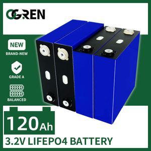 3.2V 120AH LIFEPO4 Batterij 1/4/8/16/32PCS NIEUW Oplaadbare lithiumijzerfosfaatbatterij Diy 12V 24V 48V RV BOOT SOLAR SYSTEEM