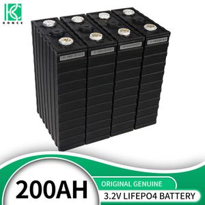 3.2V 200AH LIFEPO4 Batterij 1/4/16pcs Oplaadbaar DIY Plastic Lithium Iron Fosfaat voor 12V 24V 48V RV EV van Camper Boat Yacht