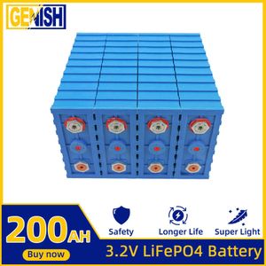 3.2V 200AH LIFEPO4 Batterie 4 / 8pcs Invertisseur 12V 24V Batterie rechargeable Pack pour les bateaux de camping Solaire Energy Storage Vehicles montés