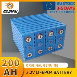 3.2V 200AH Lifepo4 Batterie Lithium Fer Phosphate12V 24V 48V Rechargeable DIYCell Pour 12V 48V Electric Folklifts EV RV Golf Cart