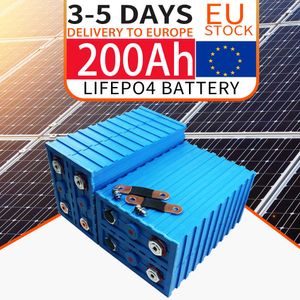 Batterie LiFePo4 3.2V, 200ah, Lithium fer Phosphate, à Cycle profond, pour véhicule EV RV, moteur de bateau, voiturette de Golf, système solaire