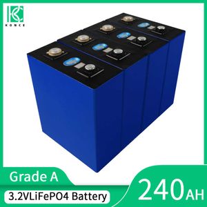 3.2V 240AH Lifepo4 batterie rechargeable bricolage 12V 24V 48V Cycles profonds pour bateaux EV voiture électrique système de stockage d'énergie solaire