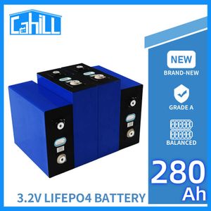 3.2V 280AH LiFePo4 Batterie Lithium Fer Phosphate Batterie Rechargeable Cellules De Batterie Pour 12V 24V 48V RV Voiturettes De Golf Bateau Voiture