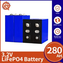 3,2 V 280AH Lifepo4 batería recargable lfp carrito de golf baterías ciclo profundo DIY 12V 24V 48V célula Solar para carrito de Golf EV barco