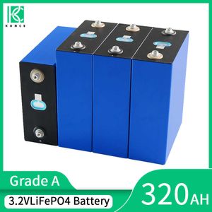 3.2V 320AH 310AH Lifepo4 Batterie Grade A Lithium Fer Phosphate Cellule Pack Pour RV 12V 36V 48V RV Vans Campers EV Chariot Élévateur Yacht