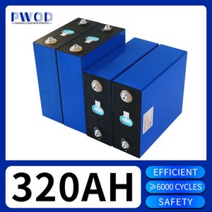 3.2V 320AH Lifepo4 batterie 310AH LFP Batteries de stockage Rechargeable cellule de phosphate de fer au Lithium à Cycle profond pour bateau de voiturettes de Golf