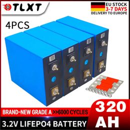 3.2V 4PCS 320AH 240AH 150AH LIFEPO4 Lithium Iron Fosfaat Batterij Pack voor 12V 24V BOOT GOLFAR