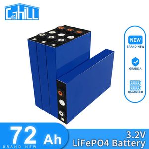 3.2V 72AH 80AH LIFEPO4 Batterij 1/4/8/16/32 % Oplaadbare lithiumijzerfosfaat Batterij Diy 12V 24V 48V RV BOOT SOLAR SYSTEEM