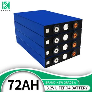 Batterie Lifepo4 Rechargeable, 3.2V, 72ah, 80ah, Lithium, fer, Phosphate, 12V, 24V, 48V, pour camping-car, fourgonnettes, camping-cars, bateaux EV