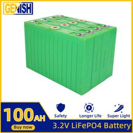 3.2V Lifepo4 100Ah Lithium Fer Phosphate Rechargeable DIY Batterie Cellules À Cycle Profond Pour 12V 24V 48V RV EV Fauteuil Roulant Camping Suv