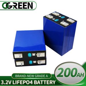 3.2V Lifepo4 200AH batterie 4/8/16/32 pièces Rechargeable Lithium fer Phosphate batterie bricolage 12V 24V 48V EV RV bateau système solaire