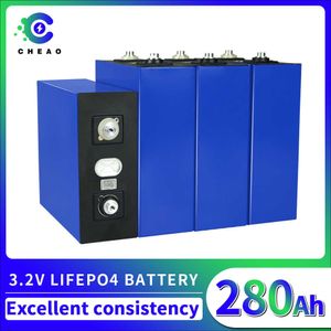 Batterie Lifepo4 3.2V 280Ah, Lithium fer Phosphate remplaçable, combinaison pour système éolien solaire, stockage de puissance de moteur de bateau camping-car