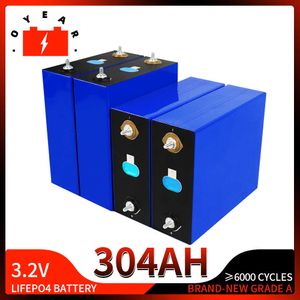 Lifepo4-batería recargable de ciclo profundo para barco, sistema de almacenamiento Solar de 3,2 V, 300Ah, 310AH, 320AH, Lifepo4, 12V, 24V, 48V, RV