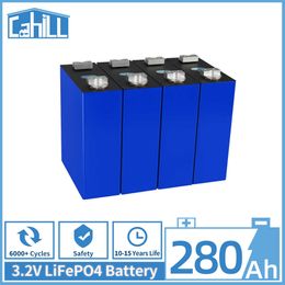 3.2V Lifepo4 batterie 280Ah 12V 24V Lithium fer Phosphate bricolage cellule batterie solaire pour RV EV camping-car chariots de Golf bateaux hors réseau