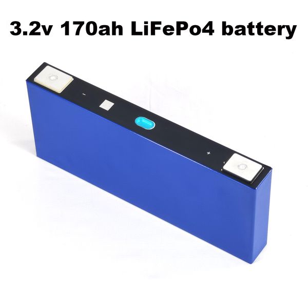 3,2 V LifePO4 Batterie 280AH 170AH 100AH ​​EVE 3,2 V Batteries rechargeables pour le stockage d'énergie solaire 12V 24V 48V Pack pour le mur électrique