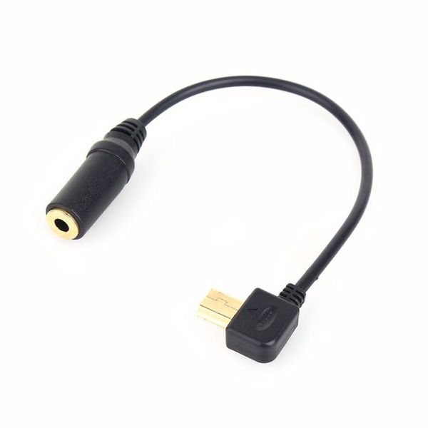 3 3+ 4 Mini USB vers 3,5 mm Microphone Mic Adapter Transfer Cable Wire pour Sport Digital Camera 40