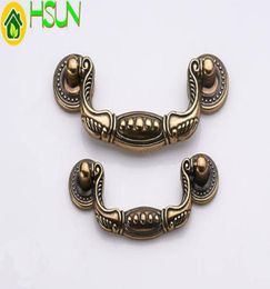 3 '' 3,75 '' Bail S Greatter Handle Drawer S Poignes Snques Drop Drop Rustic Antique Bronze Kitchen Cabinet Handle1424077