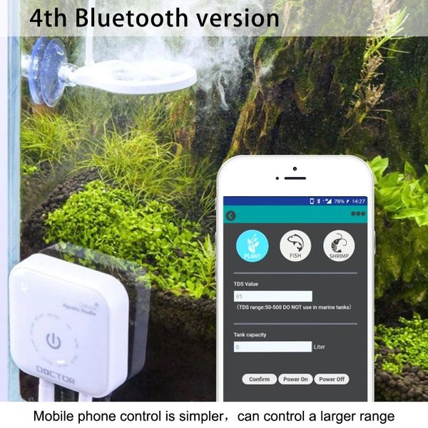 3 4 e Bluetooth Chihiros Docteur Twinstar Aquarium Algues Remover Water Fish Tank Nettaiteur ACCESSOIRES DE PLANTES PLANTES CHRIM