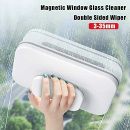 3-45 mm magnetische raamreiniger dubbele zijvenster Wisser glazen reinigingsborstel voor het wassen van ramen buiten huishoudelijke reinigingsgereedschap 240422