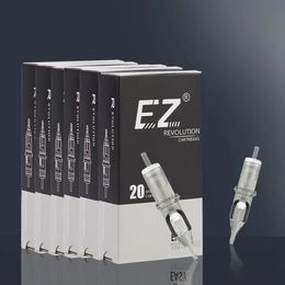 3/5/10 doos EZ Revolution Cartridge Tattoo Naalden 1RL 3RL Permanente Make-Up Eyeliner voor Rotary Cartridge Tattoo machine Pen 240102