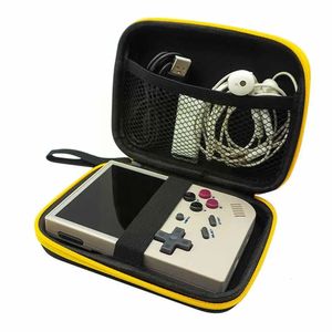 Étui de téléphone noir de 3,5 pouces pour la console vidéo portable Sac de transport étanche pour le jeu de téléphone portable Rg35XX Retro Game Portable Mini Téléphone Q1X8 240202