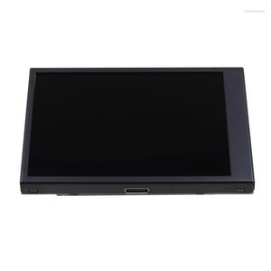 Monitor da 3,5 pollici IPS di tipo C Guscio metallico PC Schermo secondario Mini rilevatore di dati di temperatura Ausiliario per AIDA64