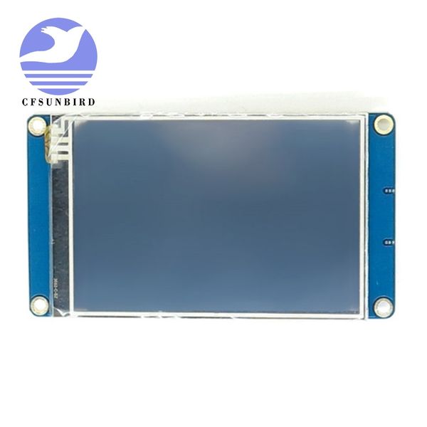 Envío gratuito Pantalla de módulo TFT LCD táctil de 3,5 pulgadas HMI Smart USART UART Serial Panel para Raspberry Pi 2 A + B + Kits