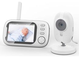 3.5 pouces vidéo bébé moniteur avec caméra Protection sans fil Smart Nanny Cam température électronique Babyphone pleurer bébés alimentation