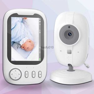 Moniteurs vidéo pour bébé de 3,5 pouces avec caméra Audios Caméra de sécurité intelligente Rotation manuelle Moniteurs de caméra pour bébé Idéal pour la nouvelle maman L230619