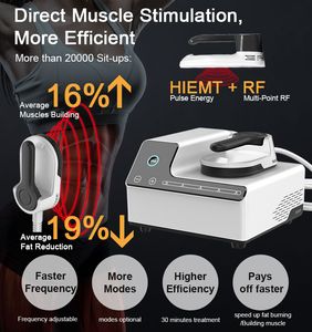 Utilisation à domicile à poignée unique Tesla Mini RF HIEMT BODY SCULPT Machine stimulateur musculaire force magnétique corps minceur force mince amélioration instrument de réduction de poids