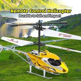 Helicóptero RC de 3.5ch con anti-otoño XK913 Airplano de helicóptero controlado a distancia Flying Childrens juguete 240514