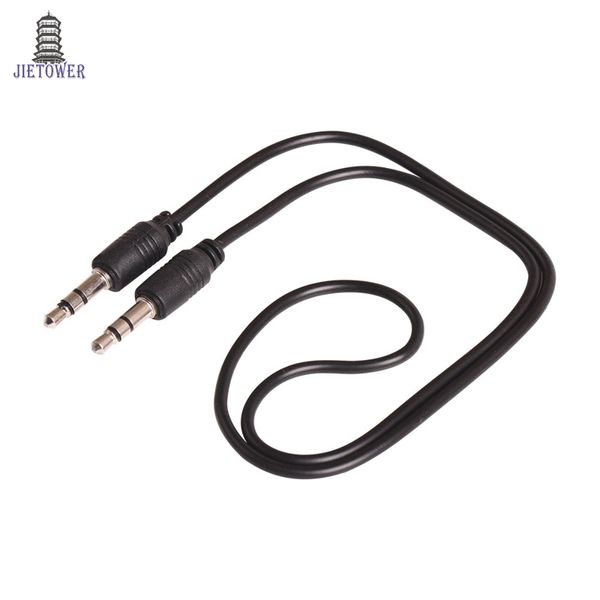 3.5mm 50CM Macho a Macho Audio Aux Plug 3-Ring Mini AV Cable 500pcs