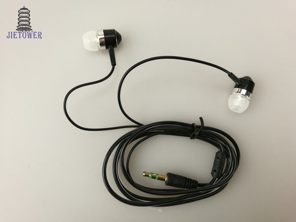 Auriculares de 3,5 mm La garantía de buena calidad no se retorcirá tan barata como la suciedad Se adapta a todos los equipos de audio 3.5 para el teléfono Samsung Android 100pcs