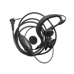 G-Shape Oortelefoon Headset Oortelefoon W / MIC Clip voor Yaesu Vertex Tweeweg Radio FT-50R FT-60R VX-10 VX-14 VX-17 VX-110 VX-130 VX-131 VX-132 VX-150 VX-160 VX-180 VX-351 VX-354