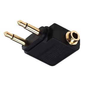 3,5 mm Jack Audio -hoofdtelefoonconnectoren Converter -adapter voor luchthoofdige aortelefoon headset reisconnector -plugadapter