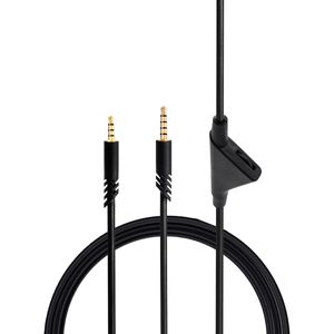 3.5mm Jack Hoofdtelefoon Repalcement Kabel voor Astro A10 A40 A30 Audio AUX Game Headset Oortelefoon Afstandsbediening Kabel Voice volumeregeling