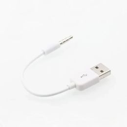 3,5 mm Jack to USB 2.0 Data Sync Charger Transfer Audio Adapter Cable Cord voor Apple iPod Shuffle 3e 4e 5e 6e accessoires